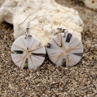 Special Offer Shell Earrings Authentic Handmade Bali Craft